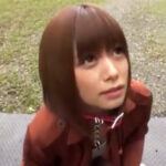【ドM調教】ドM美女が首輪をつけてお外で男にマンコ披露！輪姦中出しでマジイキ姿を晒す