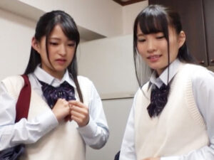 【姉妹レイプ】妻の連れ子のJK姉妹が洗脳調教で生中出しレイプで便器堕ち