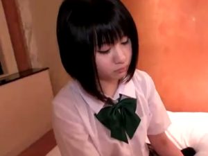 【P活無許可中出し】P活JKがおっさんチンポにさんざん奉仕させられたあげく無許可無責任中出し喰らって完全敗北