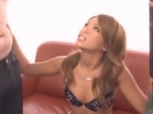 【RUMIKA×ぶっかけフェラ】チンポ大好き黒ギャルが自慢の口マンコでチンポ二本をまとめてフェラ抜き！大量ザーメン顔面ぶっかけ