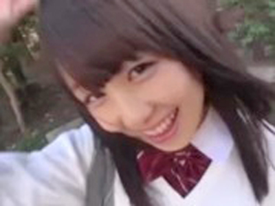おバカ系美少女JKと円光掲示板で出会って中出しFUCK