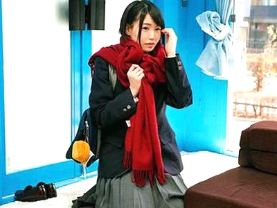 「え？下着…だけじゃ？」学校帰りのマジメ系黒髪JKがMM号で強制ハメ倒し