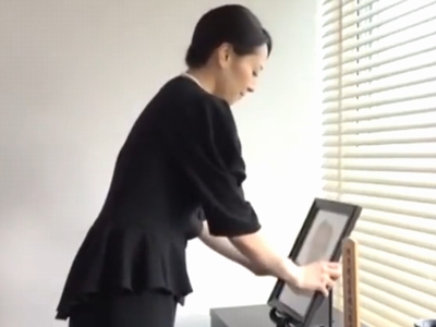 不倫していた未亡人妻が…義弟にレイプされるも絶頂イキ！