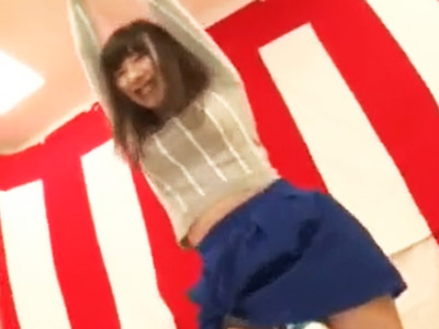 ノーパン電マクイズ！罰ゲームでガン突きされてアヘっちゃう素人娘