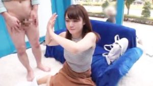 【保坂えり×人妻NTR】巨乳スケベ妻が夫と子供を待たせて浮気生交尾！極太チンポでマンコ犯されて母親失格のぶっかけNTR