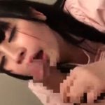 【素人JDフェラ】清楚な素人JDが勃起チンポを差し出されてねっとりフェラチオ！亀頭とカリ首をスケベにしゃぶってザーメン口内発射