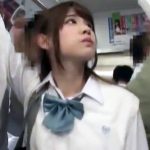 【JK痴漢レイプ】メス臭ムンムンの美少女JKが痴漢に媚薬を塗り込まれてキメセクレイプ！下品な発情マンコに臭いザーメン大量中出し