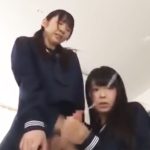 【ふたなりJK】かわいいロリJKなのにぶっといチンポを生やしたふたなりJKが同級生JKのマンコを犯しまくる！