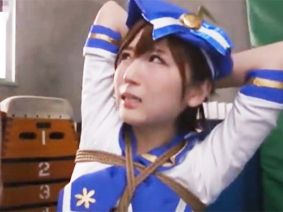 「先輩やめてぇ‥」演劇部の後輩のコスプレ衣装に発情した先輩が暴走レイプｗ