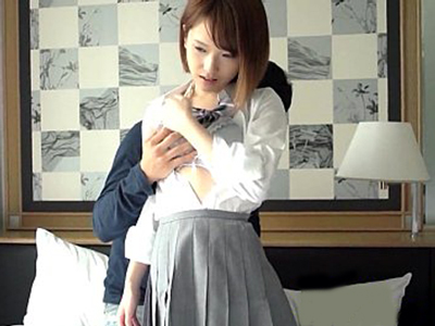 【チンピク動画】スレンダー貧乳JKが円光パコで連続イキでアヘ顔ア...