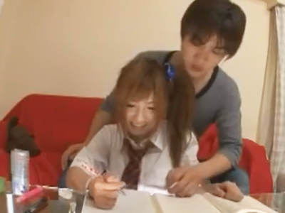 巨乳ギャルなJK教え子と勉強そっちのけで保健体育実習しちゃう家庭教師