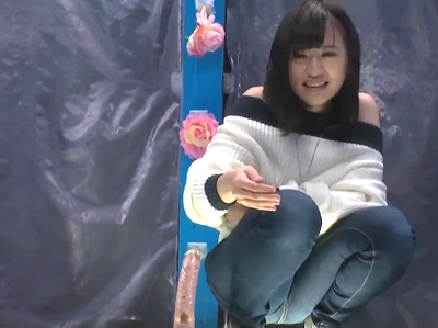 「え？何コレヤヴァぃｗ」高速電マにビビる美少女JKに大金握らせて騙しハメ