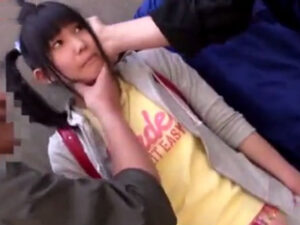 【ロリJSレイプ】下校中のロリJSにムラムラして野外レイプ！おじさんチンポに怯えるJSロリマンコに孕ませザーメンたっぷり中出し