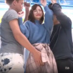 【痴漢プレイ中出し】マゾっ気のある美人お姉さんがMM号で痴漢プレイ生ハメ！グチョ濡れマンコに初対面ザーメン大量中出し
