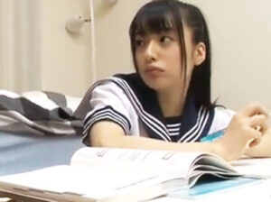 【妹近親相姦中出し】居眠りする美少女JK妹にイタズラしたら逆レイプ近親相姦で犯される！スケベロリマンコに強制中出し