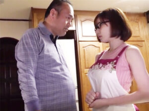 【痴女妻近親相姦】生交尾大好きドスケベ妻が義理の父のデカチンポに犯される！膣奥にドクドク中出しされて妊娠確定アクメ