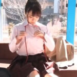 【JK美少女MM号生ハメ】制服のままMM号にやってきた美少女JKの未熟マンコを堪能する生ハメ交尾