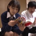 【JK孕ませ中出し】後輩の家に来た美少女JKが流されるまま生ハメ交尾！大量ザーメン無許可中出しにマジギレしてしまう