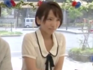 【美人JD公開生ハメ】MM号にやってきた美人JDが男友達と公開生ハメ！恋人みたいな子作り交尾で下品な本気アクメ
