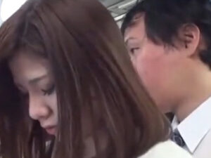 【痴漢レイプ】バスで見つけたムッチリボディの美女を痴漢レイプ！バックでマンコをガッツリ犯してザーメンぶっかけ