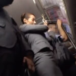 【熟女OL痴漢】欲求不満な熟女OLが痴漢相手にガチ発情！初対面チンポを受け入れて下品なぶっかけアクメ＆お掃除フェラ