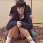 【ロリJK中出し】笑顔が可愛い美少女ロリJKと生ハメ！ロリマンコに大人チンポぶち込んで一番奥で大量中出し