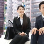 【美人OL中出し】MM号に同僚とやってきた美人OLがカメラの前で生交尾！濃厚密着子作り中出しで本気アクメ晒し
