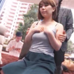 【巨乳妻NTRアクメ】MM号にやってきたムチムチ巨乳のドスケベ妻と生交尾！夫を待たせて他人チンポでNTR失禁アクメ