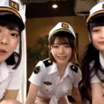 【コスプレ乱交】ムチムチスケベボディ美女3人に乳首もチンポも溶かされる乱交生ハメでザーメン大量中出し