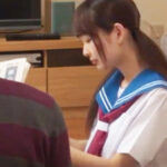 【ロリJK近親相姦】居候の美少女ロリJKな姪に我慢できずに近親相姦！恋人みたいなイチャイチャセックスでザーメン大量発射