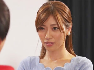 【催眠レイプ】清楚美人な女子アナがスタッフに催眠かけられて屈辱レイプ！下品なガニ股腰振りで生チンポおねだり
