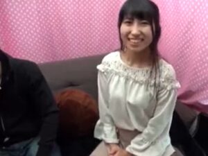 【素人JD孕ませ】プリ尻お嬢様が電マ連続アクメ！初対面チンポに跨がりアヘ顔で腰を振る濃厚種付けパコ！