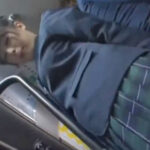 【JK痴漢レイプ】満員バスで美少女JKを痴漢レイプ！キツキツロリマンコをその場で犯してザーメン大量ぶっかけ
