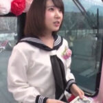 【JK生ハメ】MM号にやってきた高校生カップルがカメラの前で生ハメ！愛液まみれのJKマンコで濃厚ザーメンを搾り取る