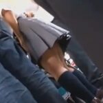 【ロリJK痴漢レイプ】バスで見つけたロリJKを痴漢レイプ生ハメ！ムッチリパイパンマンコを生で犯してたっぷり中出し