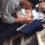 【清楚JK中出しレイプ】図書館で見つけた清楚美少女JKをその場でレイプ！おしっこ臭いロリマンコに大人ザーメン大量中出し