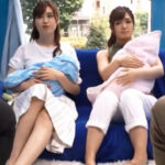 【人妻乱交】MM号にやってきたW美人ママが子どもを忘れて乱交生ハメ！久々の生チンポ交尾でスケベ顔晒してぶっかけアクメ