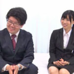 【美女OLマジイキ】スレンダー美人OLが企画で同僚男と生ハメ交尾！膣奥を生でガッツリ突かれて中出しエビ反りアクメ