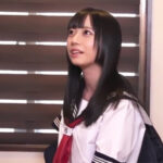 【JK近親相姦】美少女JK従妹のケツ穴丸出しノーパンに我慢できずに近親相姦！膣奥ガン突き交尾でザーメン大量射精