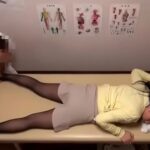 【OLレイプ】マッサージに来た美人OLにムラムラして生ハメレイプ！下品なデカ乳堪能してヌルヌルマンコにチンポ挿入