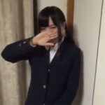【ロリJK中出し】清楚なロリJKと制服のまま生ハメ交尾！濃厚密着子作りセックスで未熟マンコにドクドク中出し