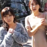 【人妻乱交】欲求不満なW美人妻をナンパして生ハメ！下品すぎる乱交生交尾で飢えたマンコを犯されてザーメンぶっかけアクメ