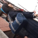 【JK痴漢レイプ】清楚で真面目な美少女JKをバスで痴漢レイプ！顔の割に下品な巨乳を堪能してザーメン大量ぶっかけ