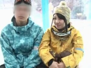 【美少女NTR中出し】スキー場で見つけた彼氏持ち美女とMM号で生ハメ！チンポ大好き浮気マンコにザーメン大量中出し