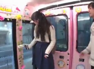 【ロリ美少女中出し】予備校帰りの欲求不満なロリ美少女をMM号で生ハメ！疲れたキツキツマンコに癒しザーメン大量中出し